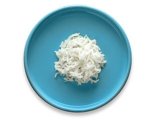 Gedämpfter Bio Basmati Reis